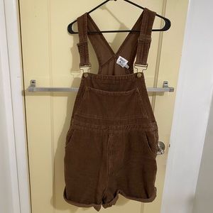 Princess Polly Kacey Overalls Brown